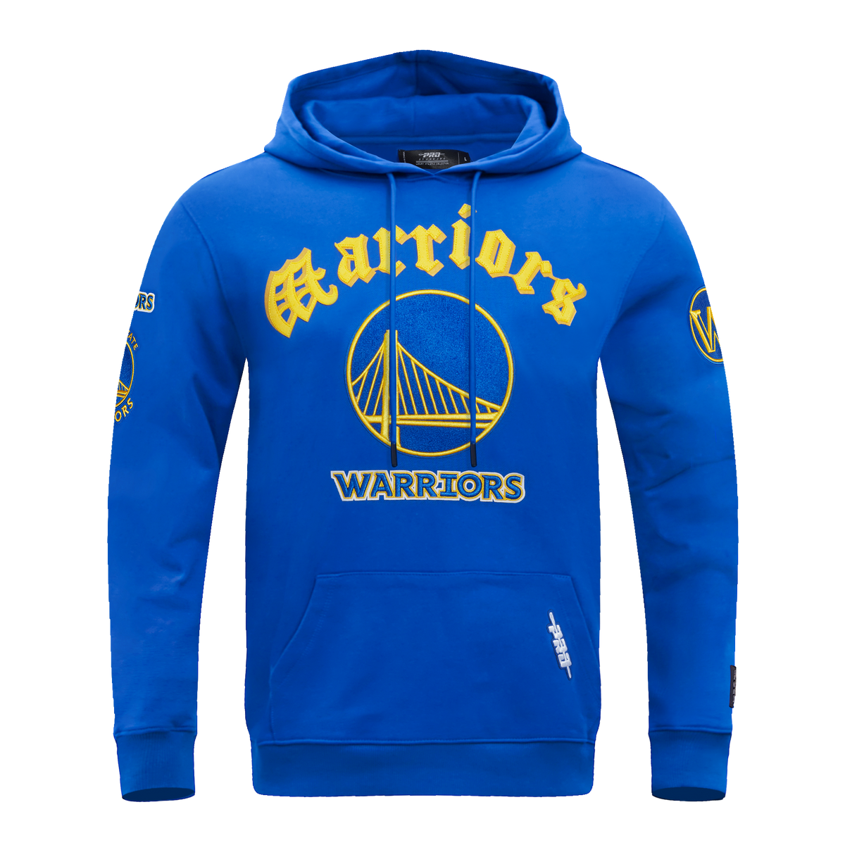 SUDADERA CON GORRO NBA GOLDEN STATE WARRIORS OLD ENGLISH – Pro