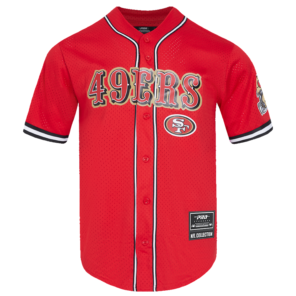 Pro Standard NFL San Francisco 49ers Mesh Jersey Hombres Pro 