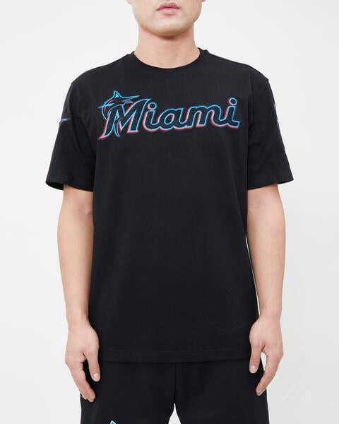 MANGA CORTA MLB MIAMI MARLINS CLASSIC CHENILLE