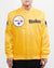 CHAMARRA DE SATÉN NFL PITTSBURGH STEELERS CHEST HIT LOGO