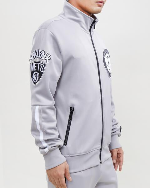 CHAMARRA DEPORTIVA NBA BROOKLYN NETS CLASSIC TRACK