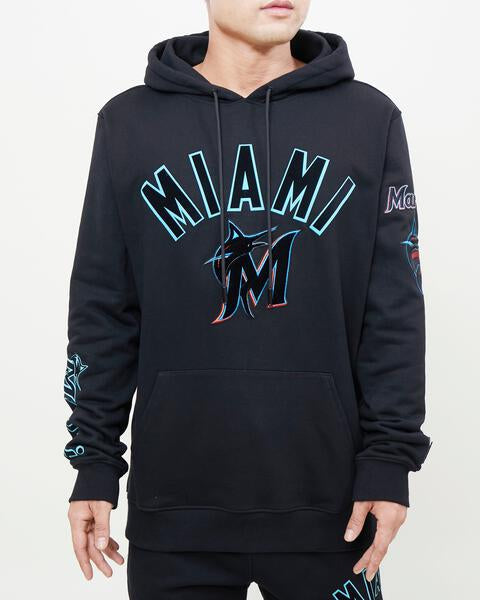 SUDADERA CON GORRO MLB MIAMI MARLINS CLASSIC BRISTLE