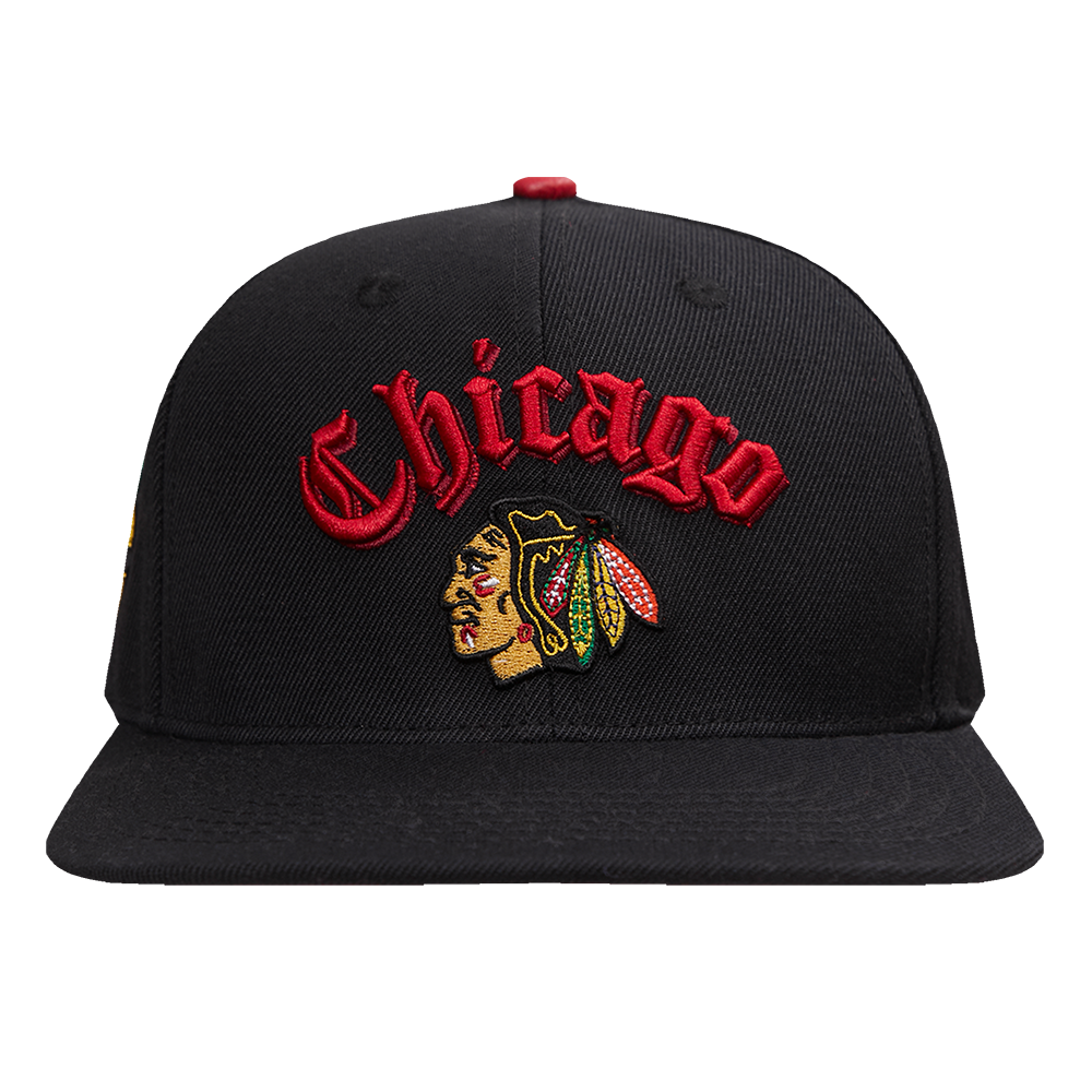 GORRA SNAPBACK NHL CHICAGO BLACKHAWKS OLD ENGLISH