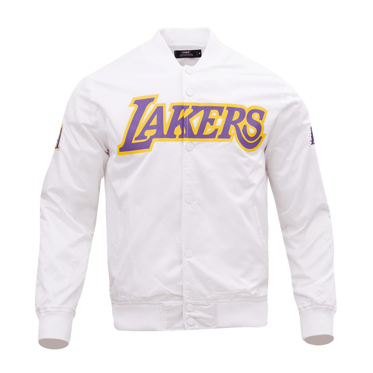 CHAMARRA DE SATÍN NBA LOS ANGELES LAKERS WORDMARK