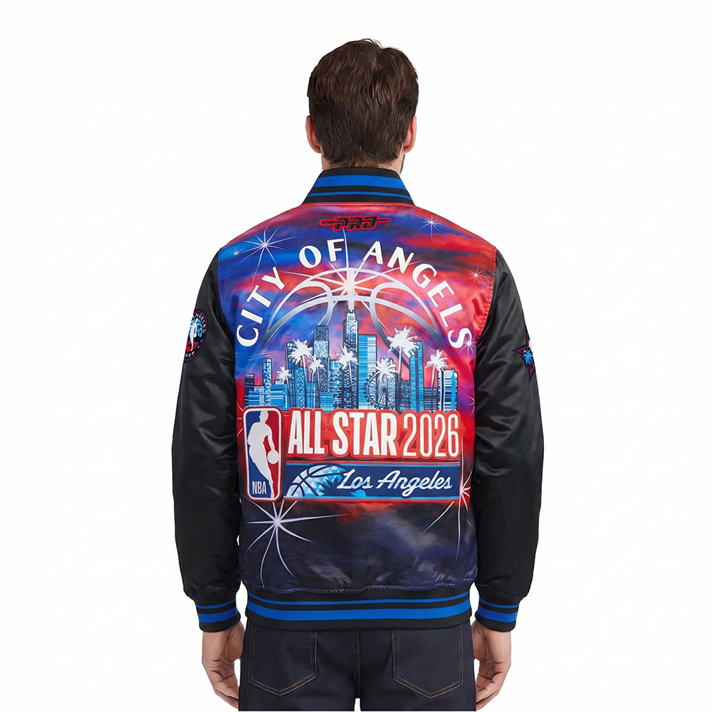 CHAMARRA DE SATIN NBA ALL STAR 2026 PARA HOMBRE