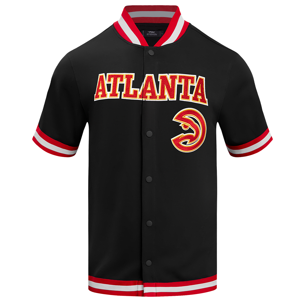 SOBRECAMISA DE MANGA CORTA NBA ATLANTA HAWKS CLASSIC CHENILLE