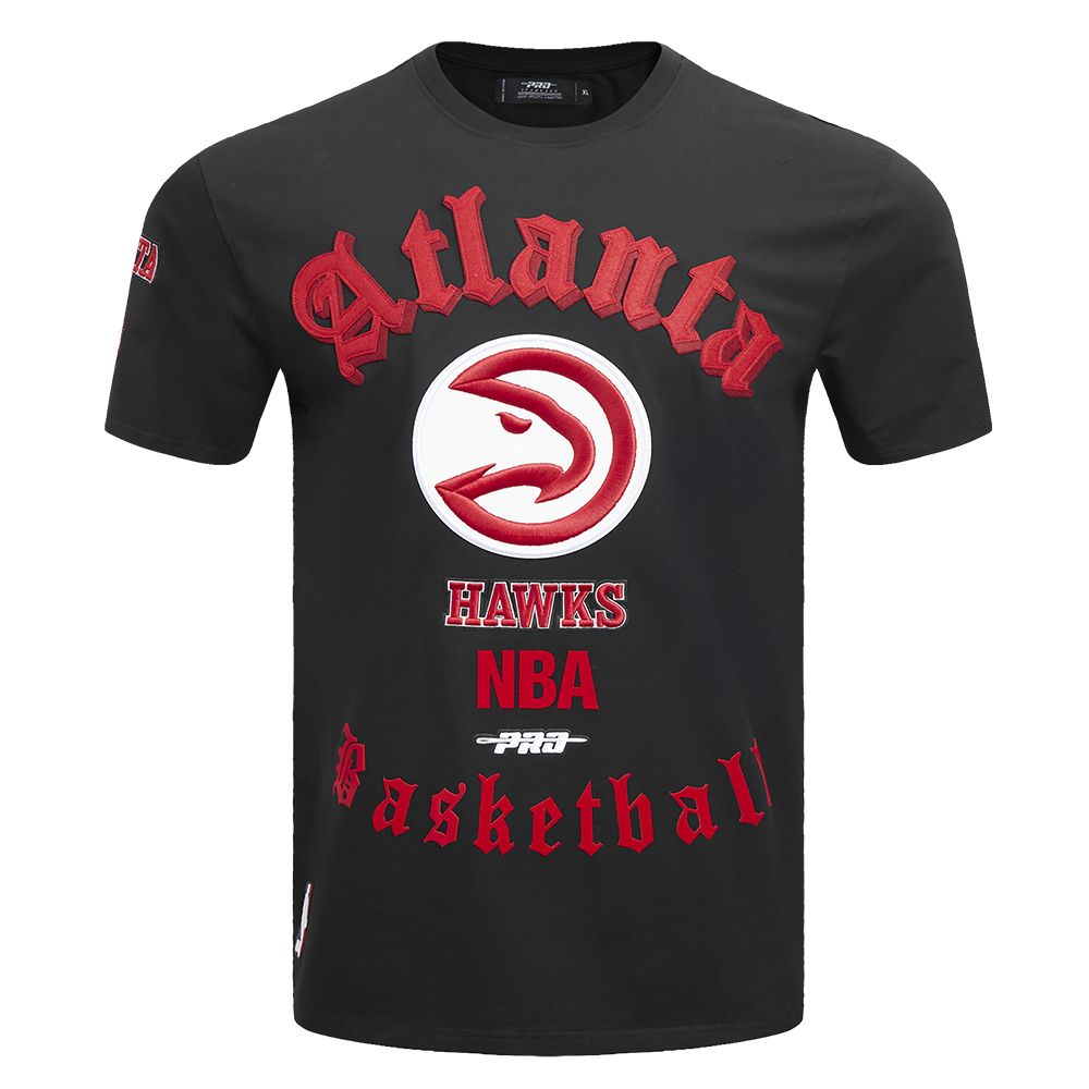 PLAYERA NBA ATLANTA HAWKS OLD ENGLISH