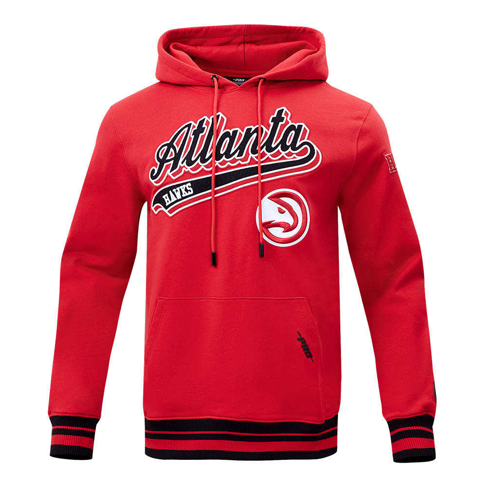 SUDADERA CON GORRO NBA ATLANTA HAWKS SCRIPT TAIL