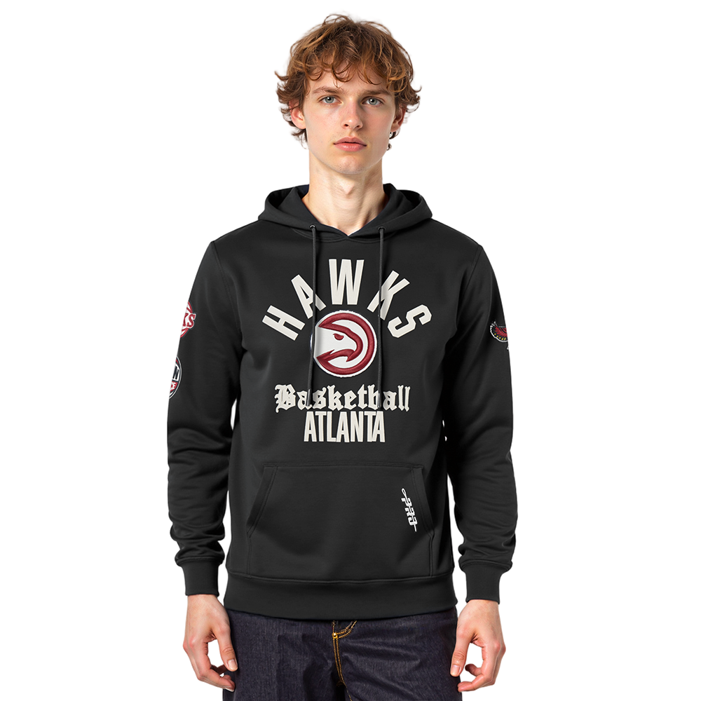SUDADERA CON GORRO NBA ATLANTA HAWKS MODERN ORIGINALS