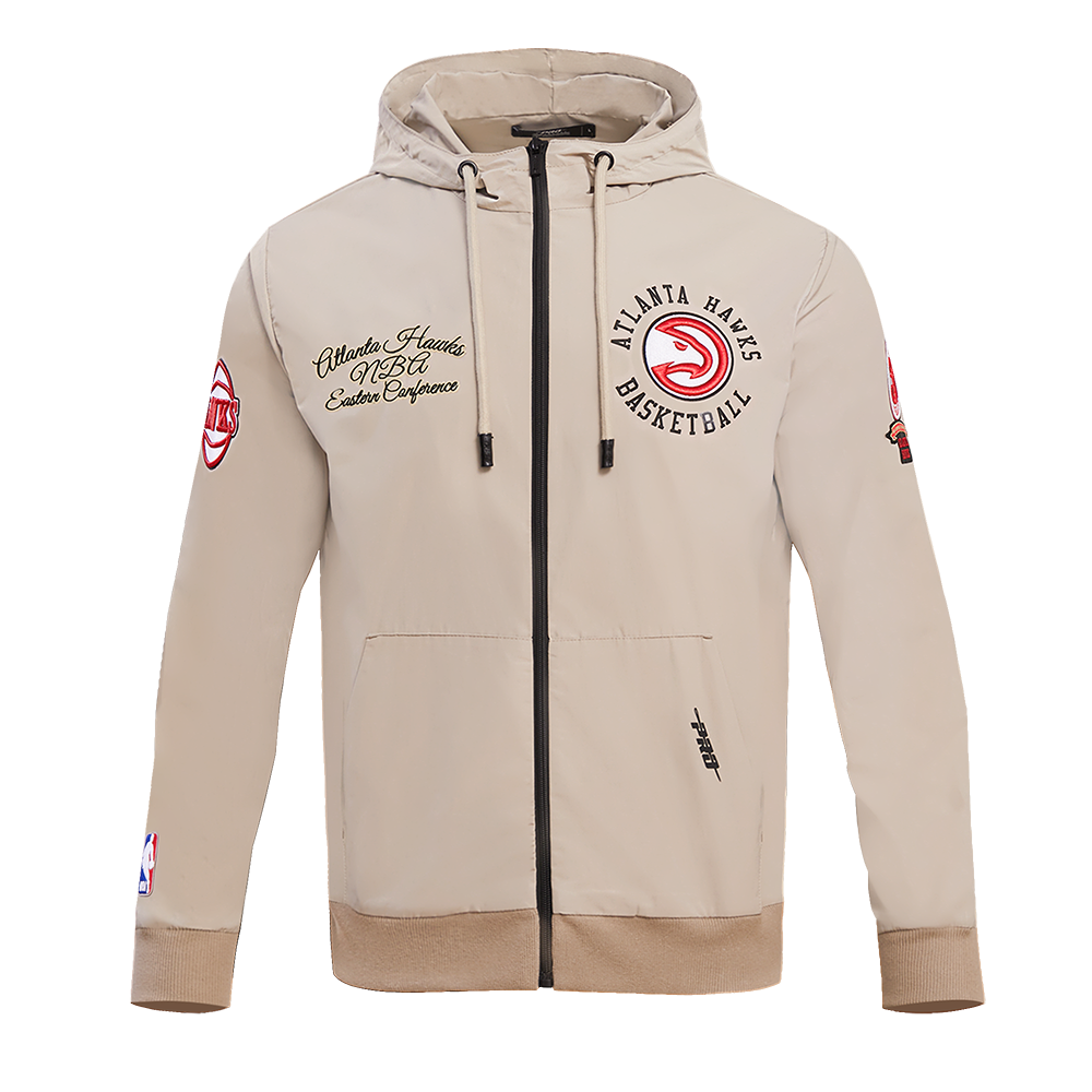SUDADERA CON CIERRE NBA ATLANTA HAWKS HYBRID