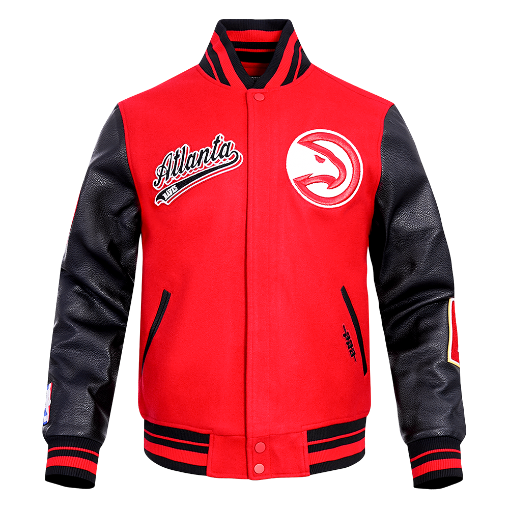CHAMARRA UNIVERSITARIA NBA ATLANTA HAWKS SCRIPT TAIL