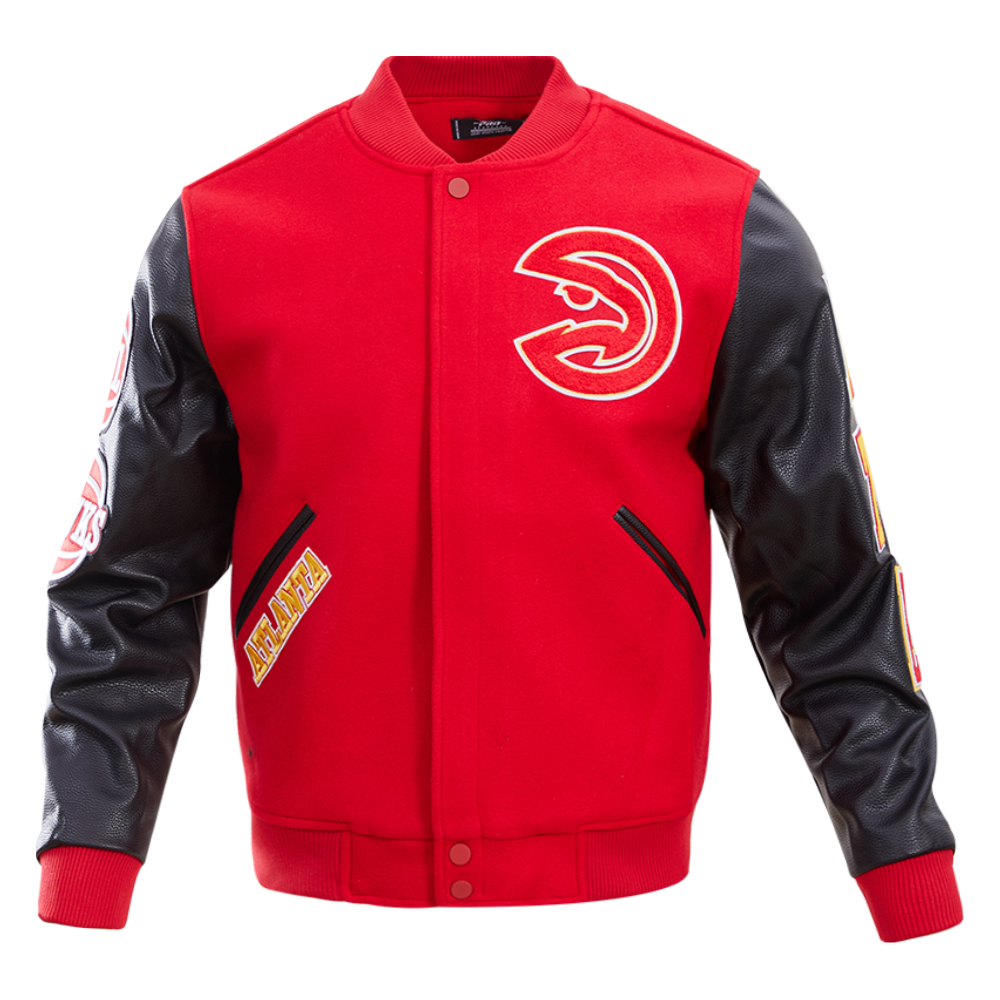 CHAMARRA UNIVERSITARIA NBA ATLANTA HAWKS CLASSIC VARSITY