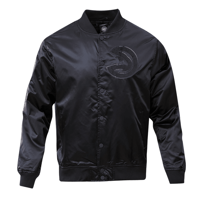 CHAMARRA DE SATÍN NBA ATLANTA HAWKS CLASSIC 3BK