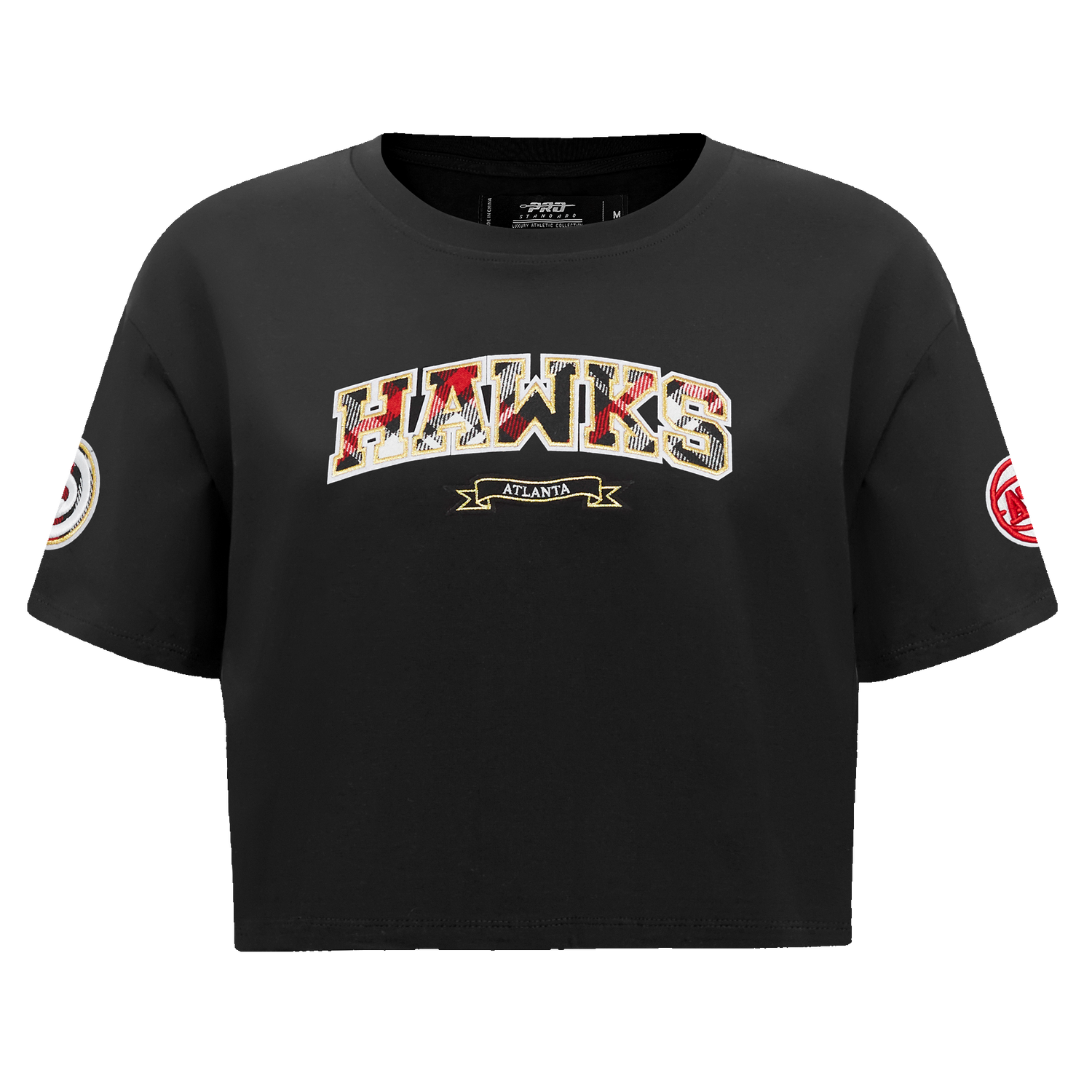 PLAYERA CROP NBA ATLANTA HAWKS PRO PREP PARA MUJER