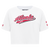 PLAYERA CROP NBA ATLANTA HAWKS SCRIPT TAIL PARA MUJER