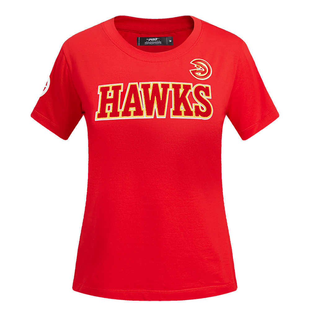 PLAYERA NBA ATLANTA HAWKS CLASSIC ESSENTIALS PARA MUJER