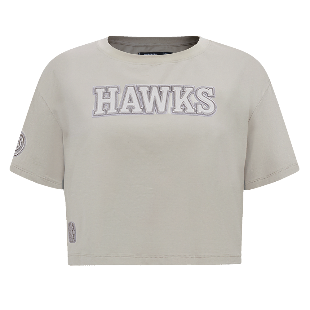 PLAYERA CROP NBA ATLANTA HAWKS NEUTRAL PARA MUJER