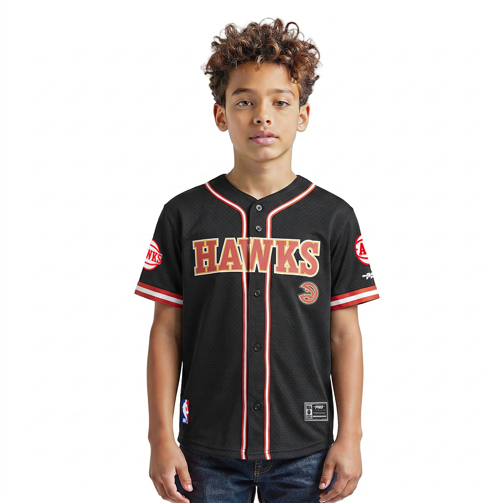 PLAYERA NBA ATLANTA HAWKS MESH PARA NIÑO JUNIOR