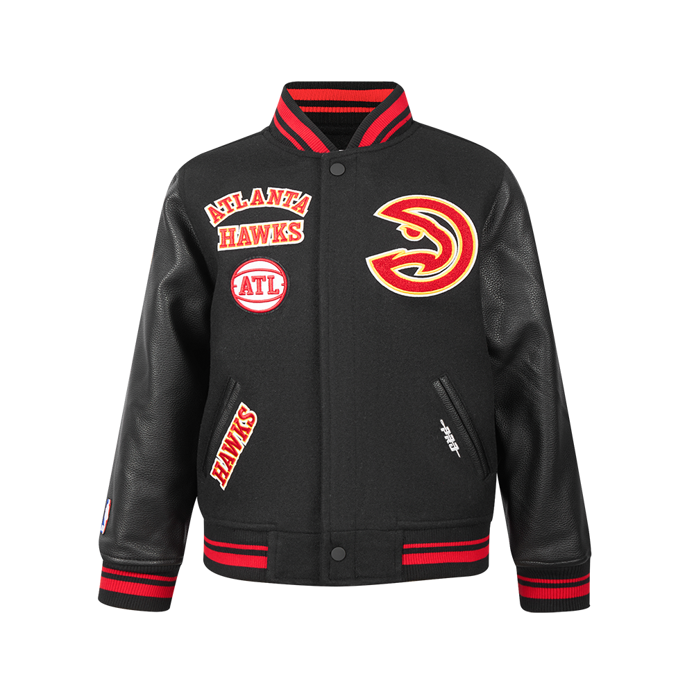 CHAMARRA UNIVERSITARIA NBA ATLANTA HAWKS RETRO CLASSICS PARA NIÑO JUNIOR