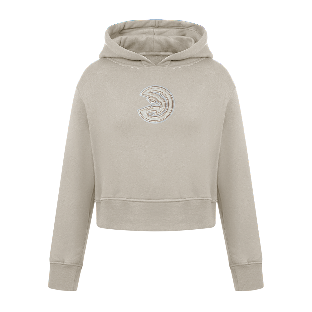 SUDADERA DE CUELLO REDONDO NBA ATLANTA HAWKS NEUTRAL PARA NIÑA JUNIOR