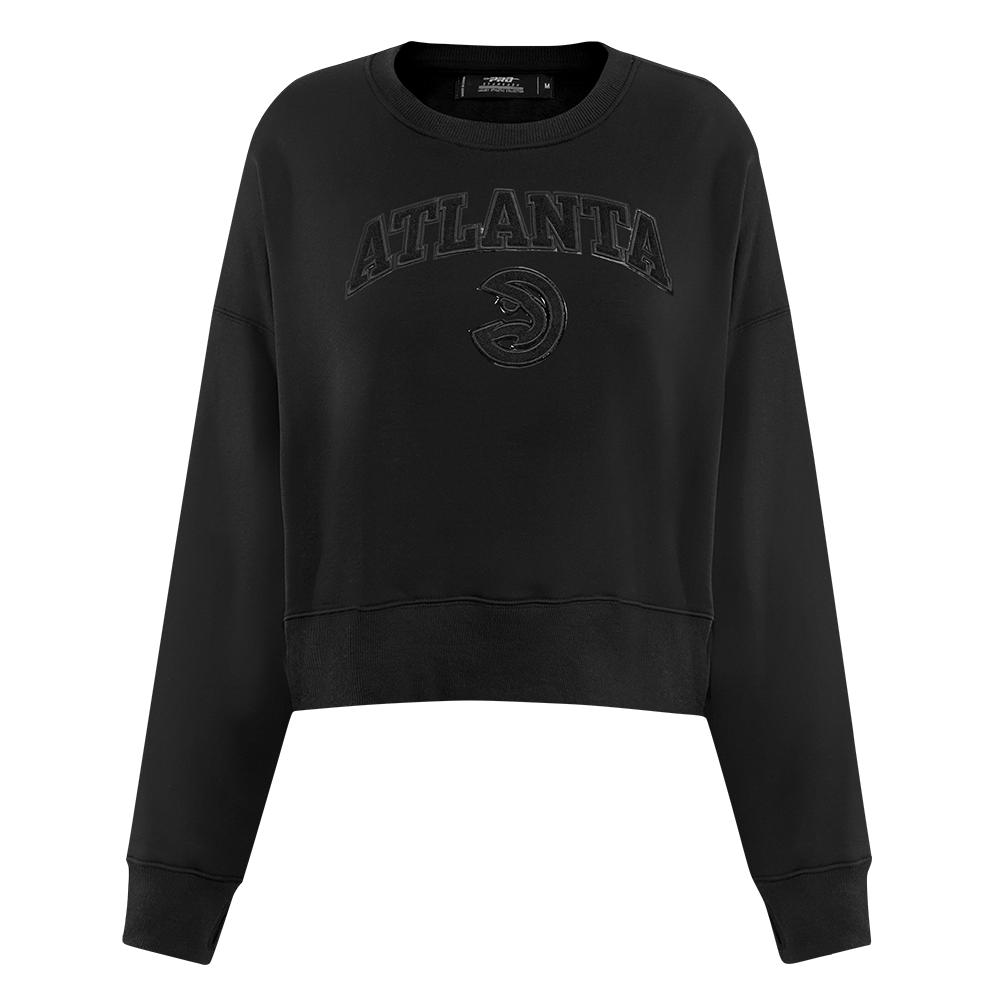 SUDADERA DE CUELLO REDONDO NBA ATLANTA HAWKS CLASSIC 3BK PARA MUJER