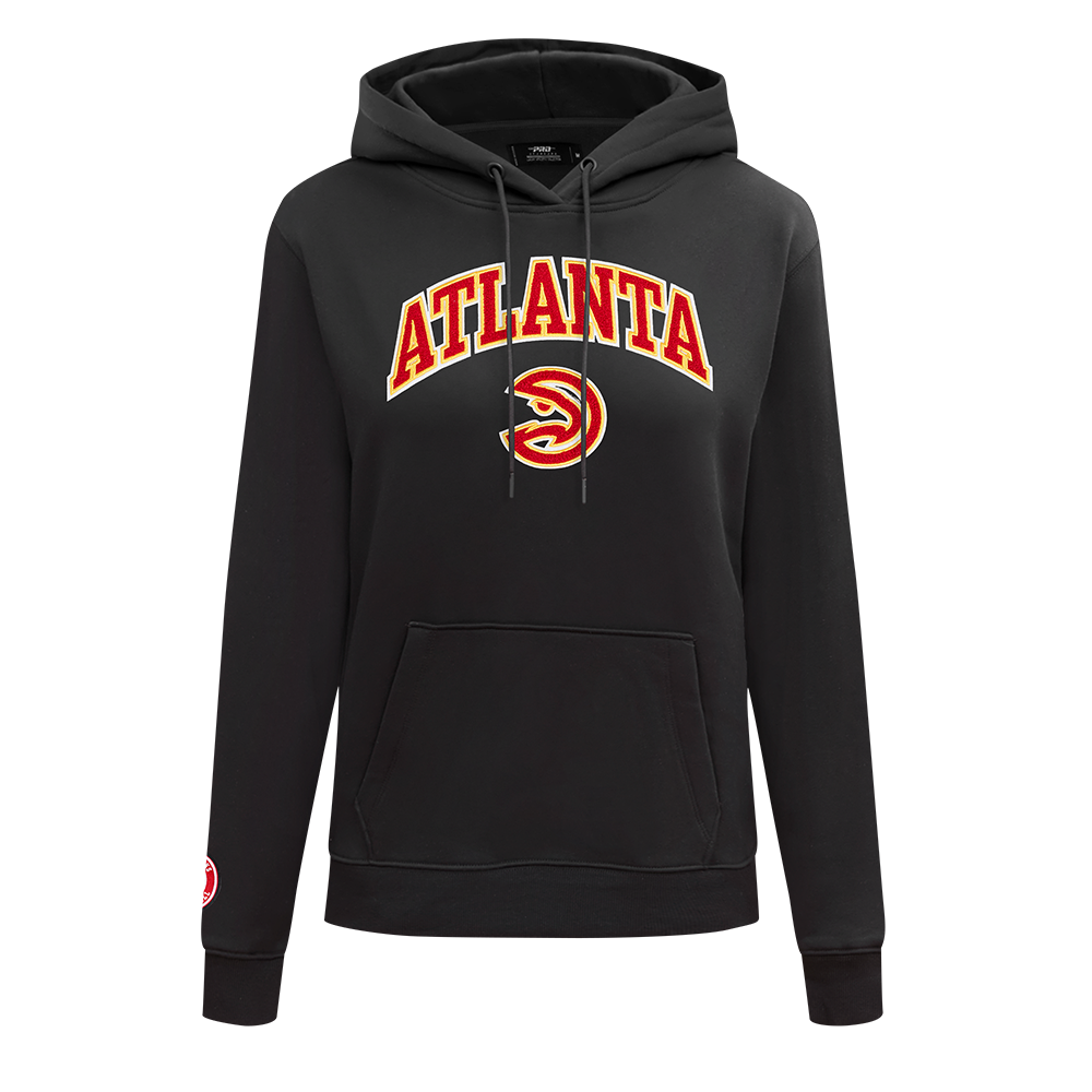 SUDADERA CON GORRO NBA ATLANTA HAWKS CLASSIC ESSENTIALS PARA MUJER