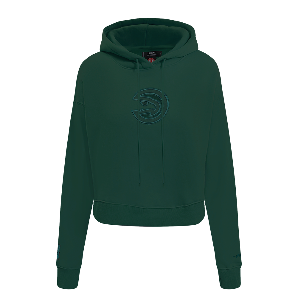 SUDADERA CON GORRO NBA ATLANTA HAWKS NEUTRAL PARA MUJER