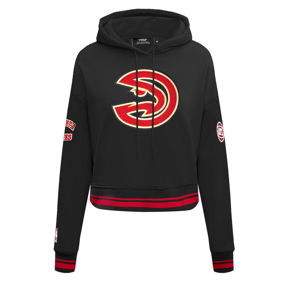 SUDADERA CON GORRO NBA ATLANTA HAWKS RETRO CLASSICS PARA MUJER