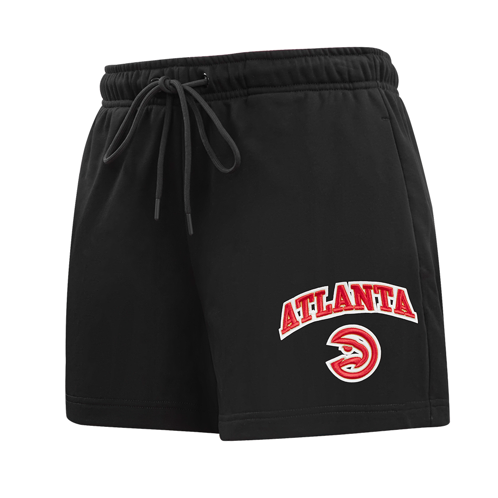 SHORTS DE ALGODÓN NBA ATLANTA HAWKS CLASSIC ESSENTIALS PARA MUJER