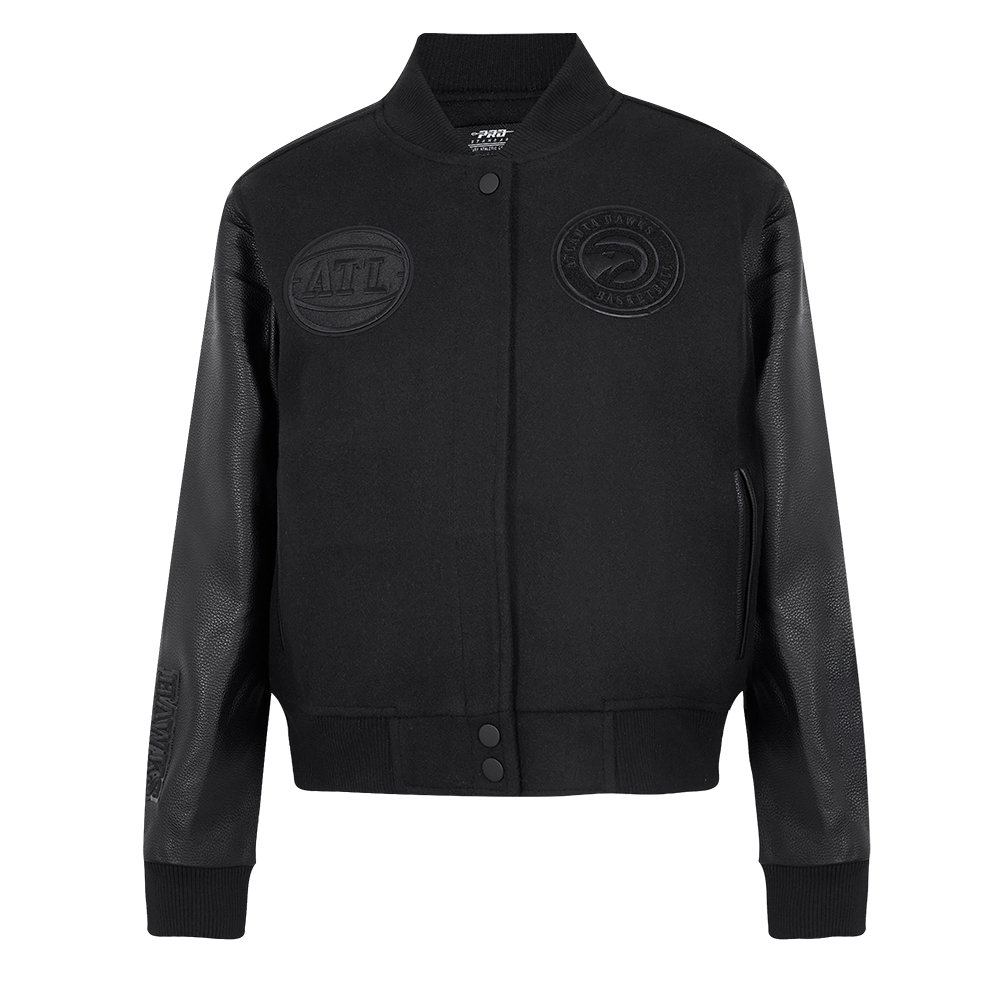 CHAMARRA UNIVERSITARIA NBA ATLANTA HAWKS CLASSIC 3BK PARA MUJER