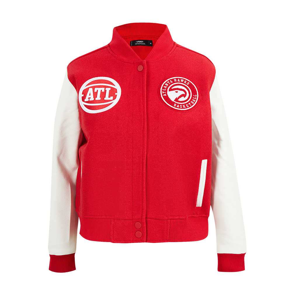 CHAMARRA UNIVERSITARIA NBA ATLANTA HAWKS CLASSIC ESSENTIALS PARA MUJER