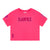 PLAYERA NBA ATLANTA HAWKS CLASSIC TRIPLE PINK PARA NIÑA