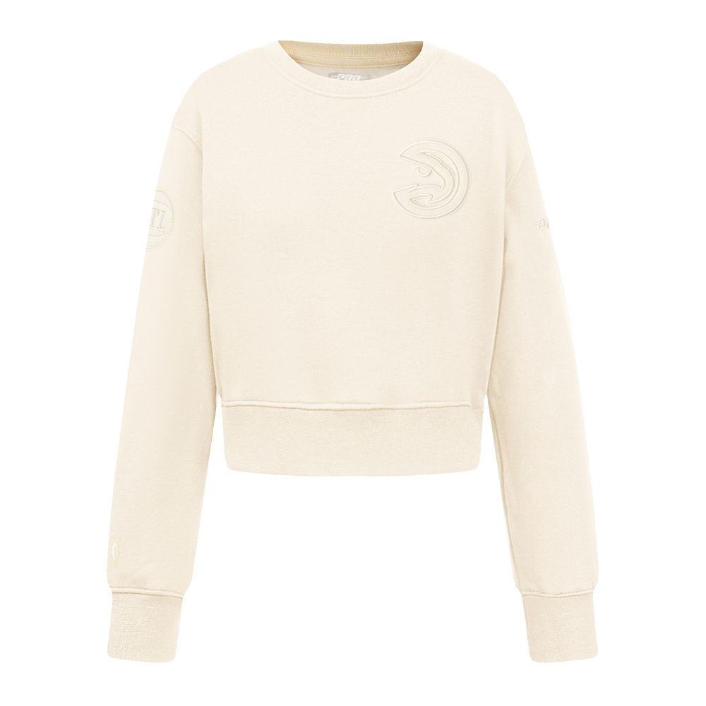 SUDADERA DE CUELLO REDONDO NBA ATLANTA HAWKS NEUTRAL PARA NIÑA