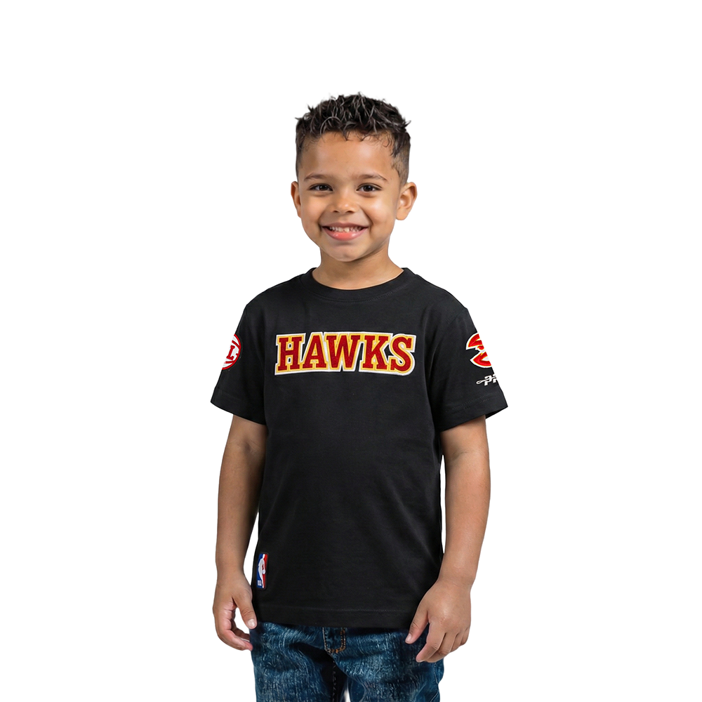 PLAYERA NBA ATLANTA HAWKS CLASSIC CHENILLE PARA BEBÉ NIÑO