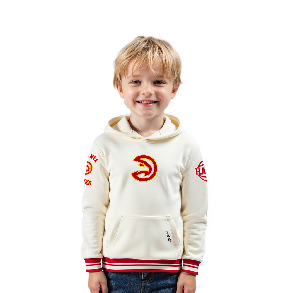 SUDADERA CON GORRO NBA ATLANTA HAWKS RETRO CLASSICS PARA BEBÉ NIÑO