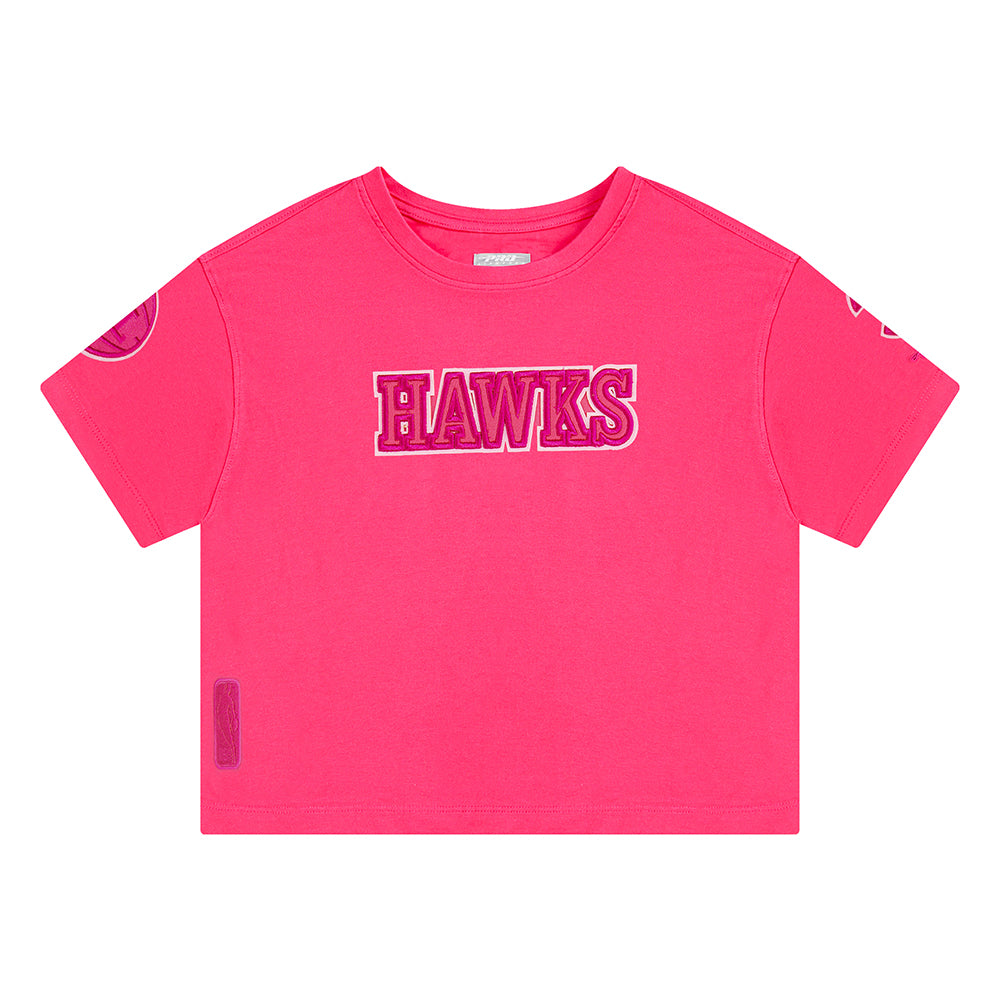 PLAYERA NBA ATLANTA HAWKS CLASSIC TRIPLE PINK PARA BEBÉ NIÑA
