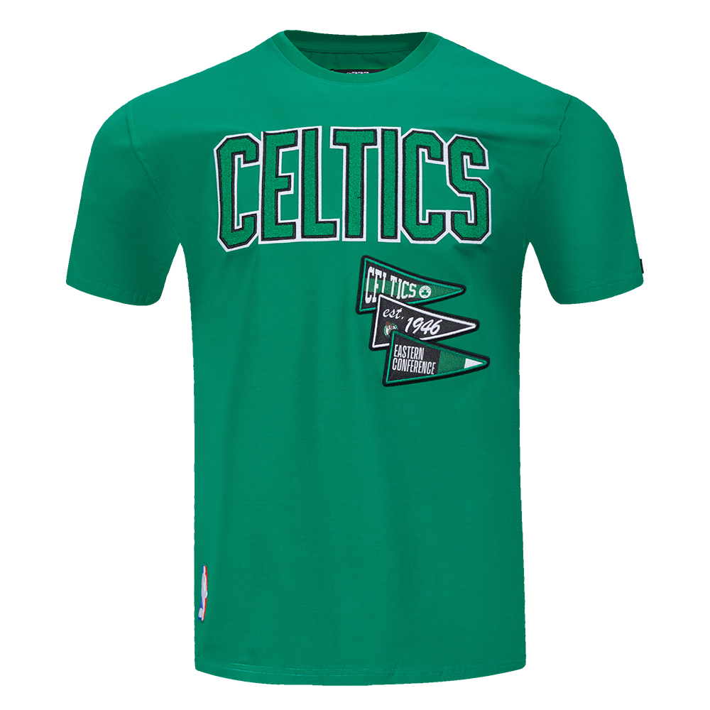 PLAYERA NBA BOSTON CELTICS TEAM PENNANTS
