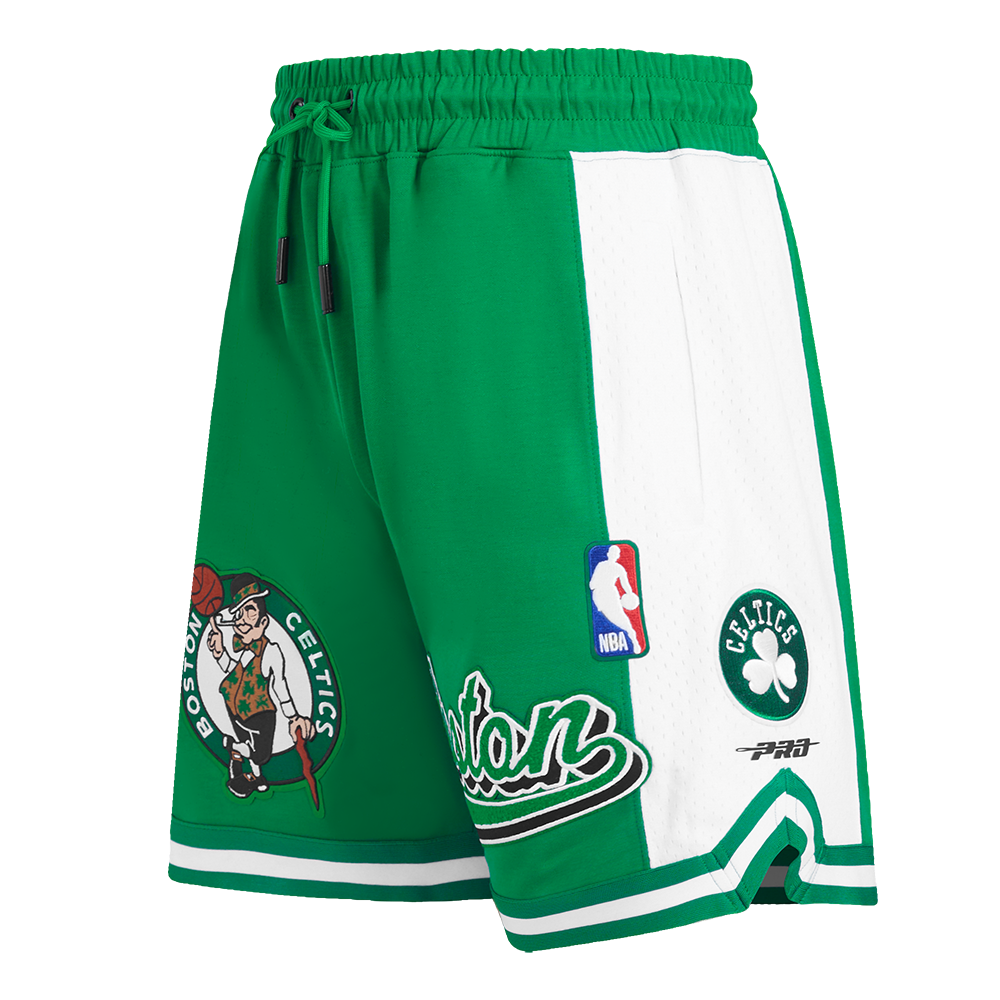 SHORTS DE BASKETBALL NBA BOSTON CELTICS SCRIPT TAIL