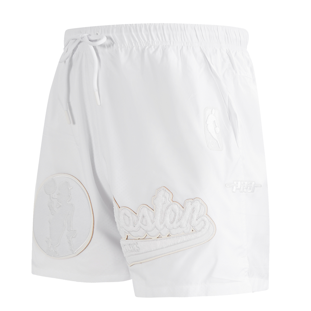 SHORTS DE ALGODÓN NBA BOSTON CELTICS WHITE OUT