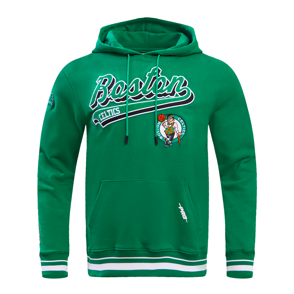 SUDADERA CON GORRO NBA BOSTON CELTICS SCRIPT TAIL
