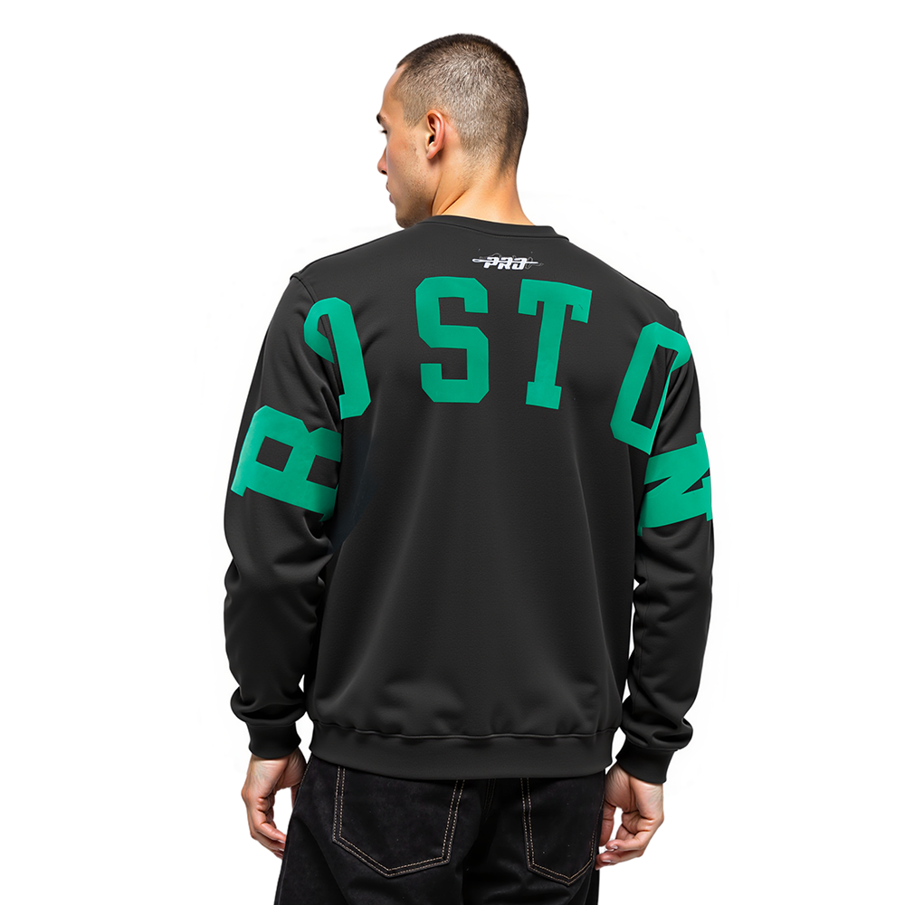 SUDADERA DE CUELLO REDONDO NBA BOSTON CELTICS WINGSPAN
