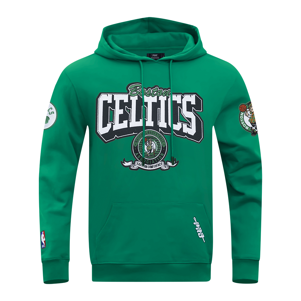 SUDADERA CON GORRO NBA BOSTON CELTICS TEAM BADGE