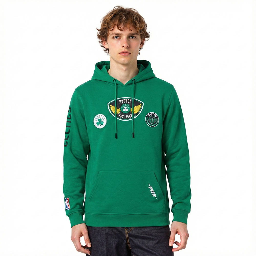 SUDADERA CON GORRO NBA BOSTON CELTICS BORN FOR SPORT