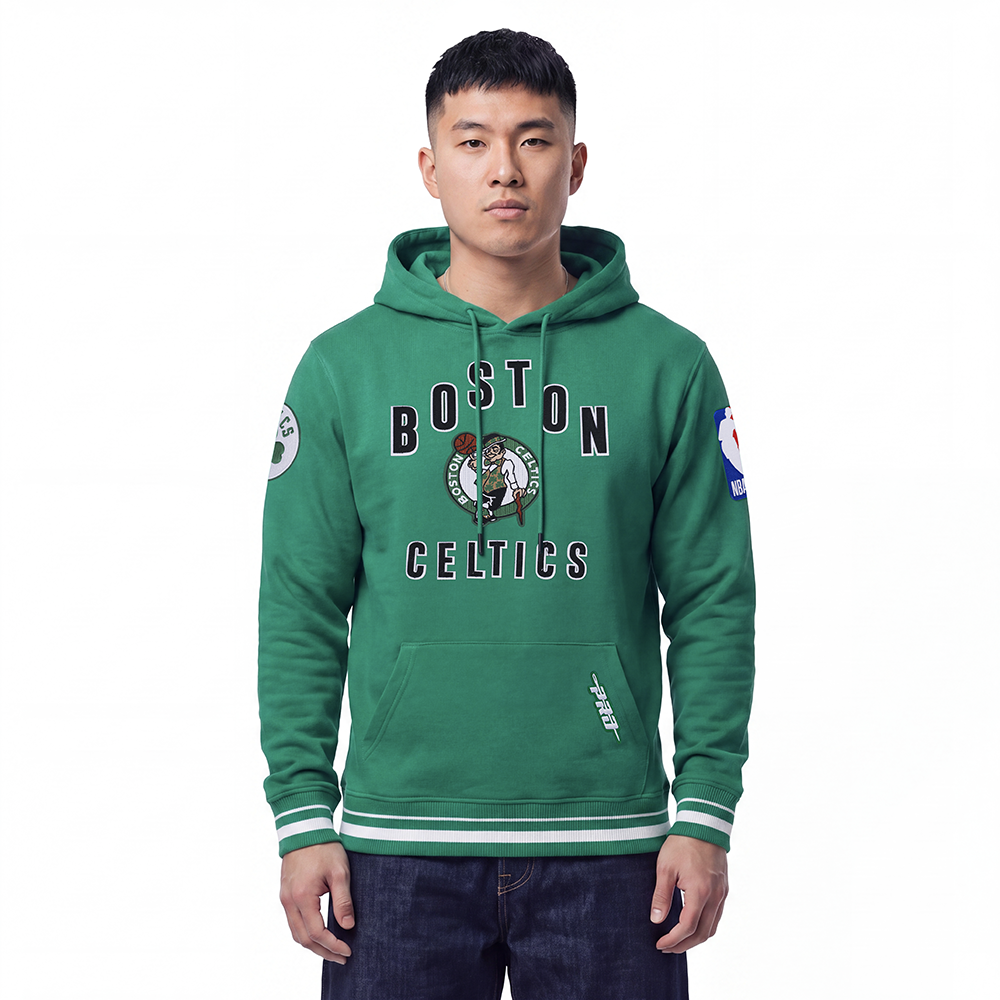 SUDADERA CON GORRO NBA BOSTON CELTICS ON TOP