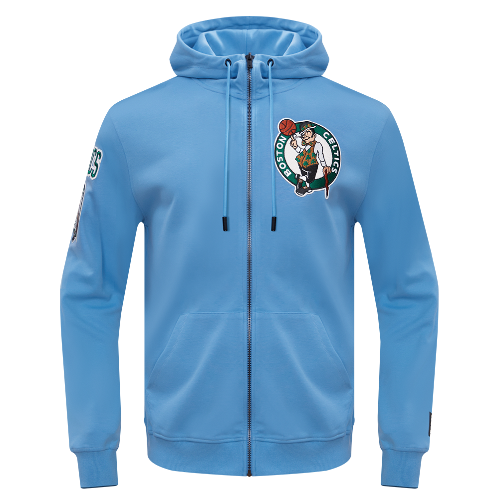 SUDADERA CON CIERRE NBA BOSTON CELTICS CLASSIC CHENILLE