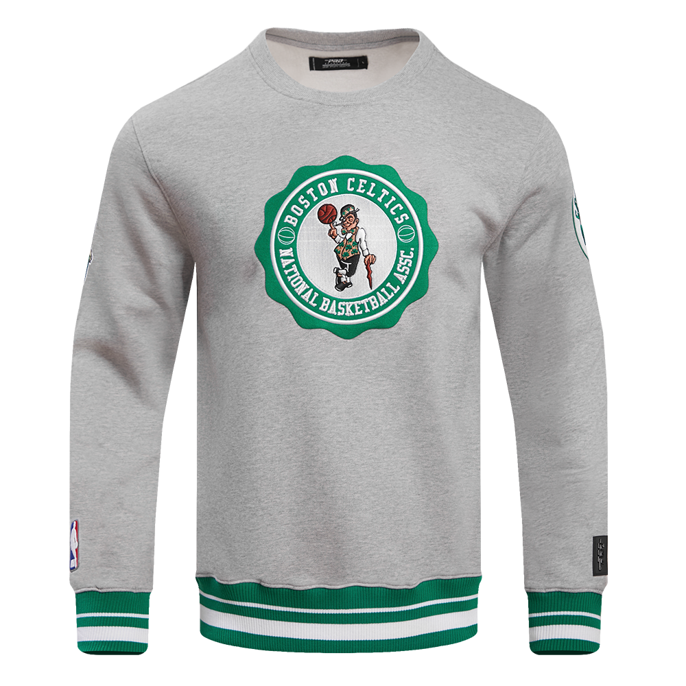SUDADERA DE CUELLO REDONDO NBA BOSTON CELTICS CREST EMBLEM