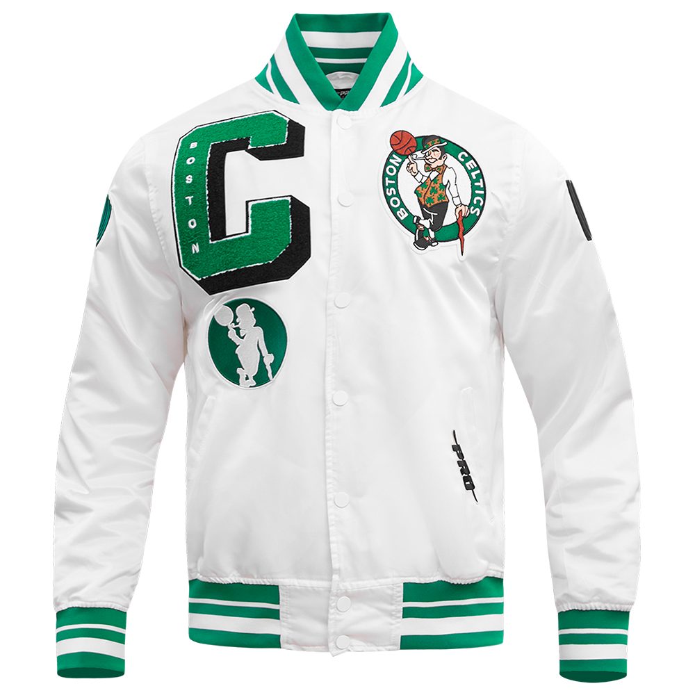 CHAMARRA DE SATÍN NBA BOSTON CELTICS MASH UP