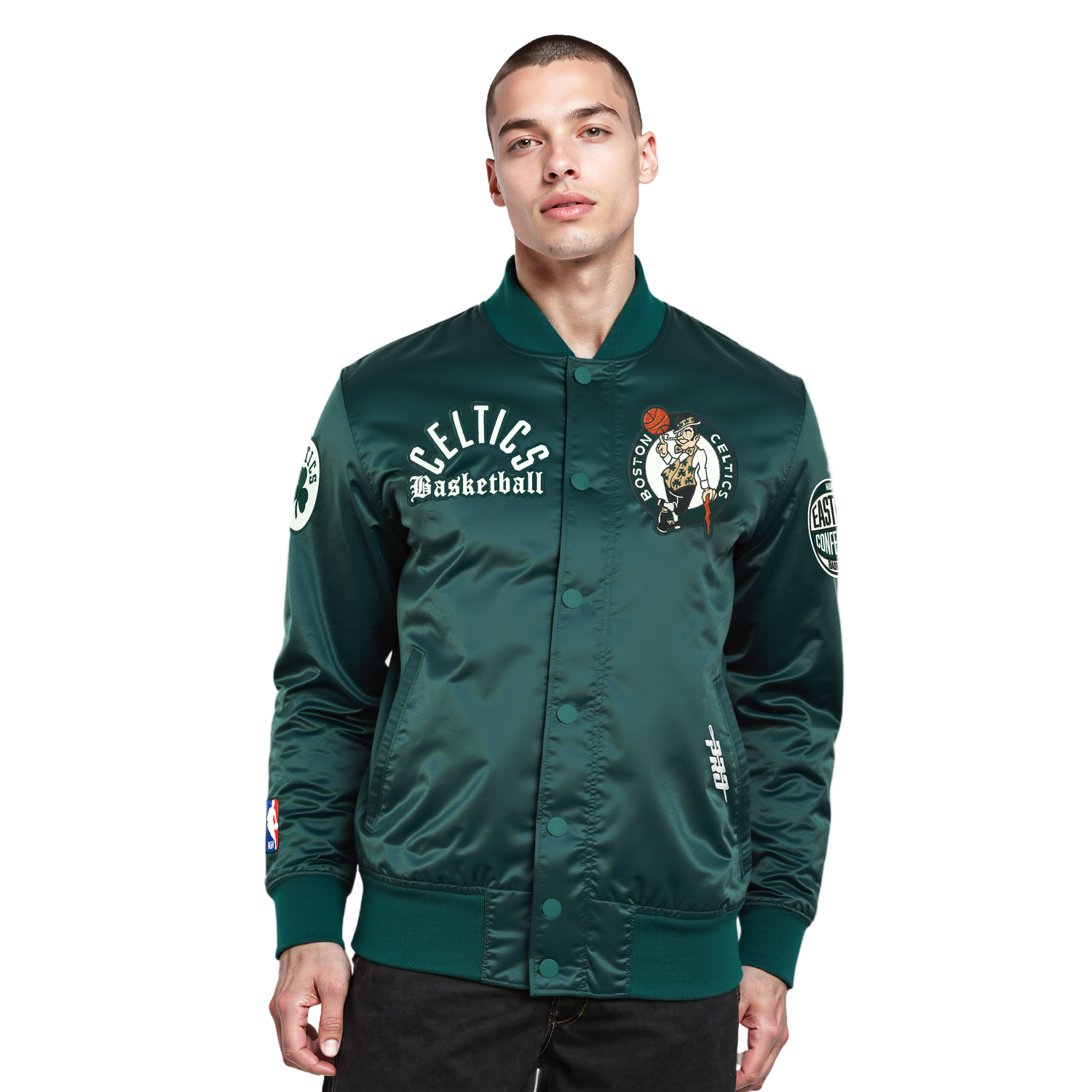 CHAMARRA DE SATIN NBA BOSTON CELTICS MODERN ORIGINALS