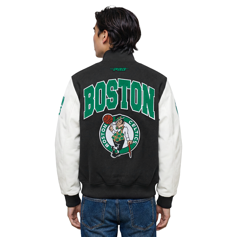 CHAMARRA UNIVERSITARIA NBA BOSTON CELTICS CITY ARCH