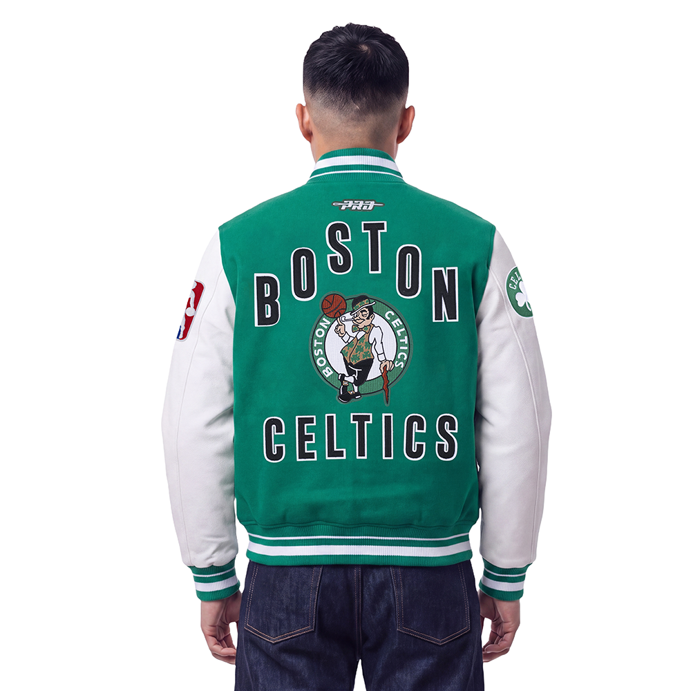 CHAMARRA UNIVERSITARIA NBA BOSTON CELTICS ON TOP